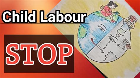 In 2002, the ilo launched the world day against child labour to help combat the rampant amount of child labor being utilized all over the world. Stop Child Labour | May Day 2020 | Drawing | Labour Day ...