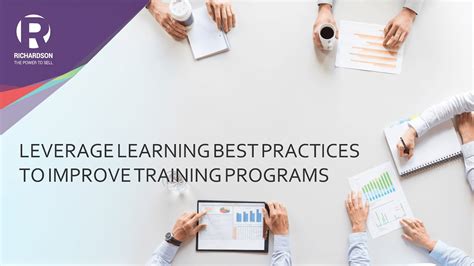 Leverage Learning Best Practices To Improve Training Programs