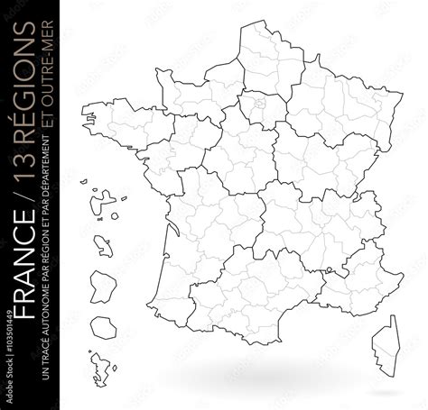 Décrypter 40 imagen carte de france régions vierge fr thptnganamst