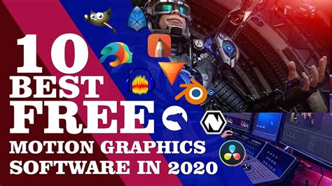 10 Best FREE Motion Graphics Software in 2020 - YouTube