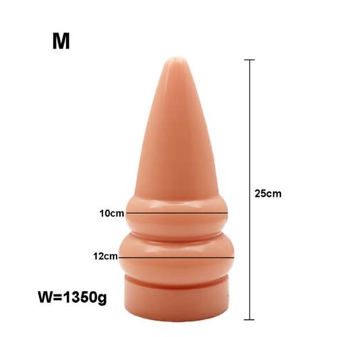 Giant Thick Dildo Dong Wide Realistic Big Cock Penis Anal Butt