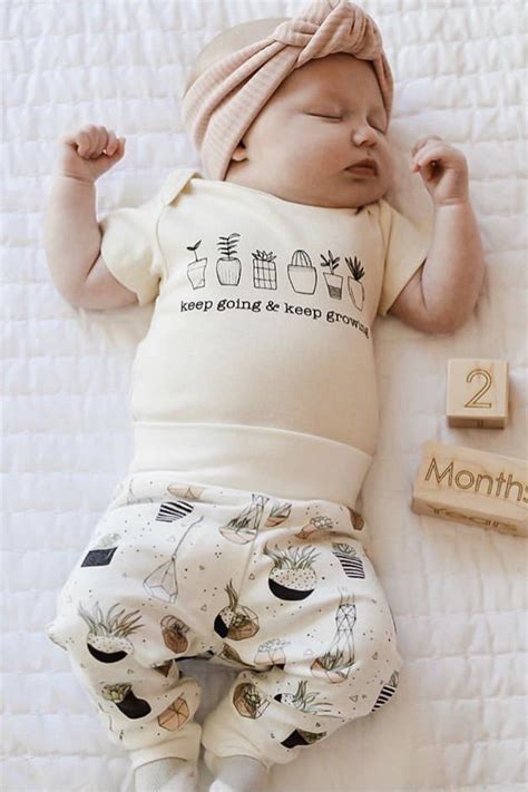 Organic Onesie Organic Baby Clothes Baby Outfits Gender Neutral Baby