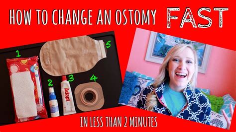 How To Change Your Ostomy Fast Youtube