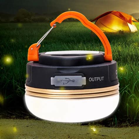 3w Camping Lantern Mini Portable Led Camping Lights Usb Rechargeable