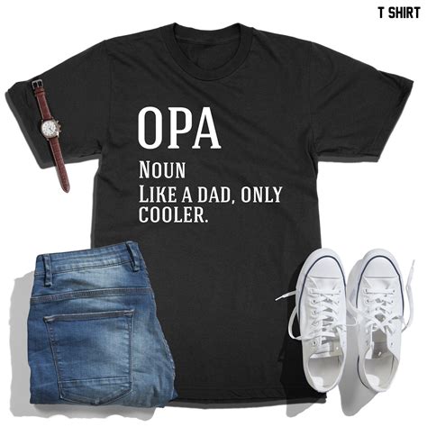 Opa Tshirt Opa Ts Opa Shirt Grandpa Shirt Grandpa Etsy