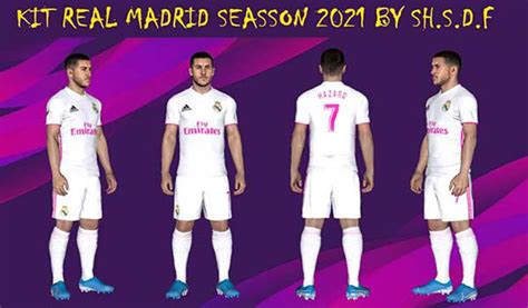 The whites begin the campaign away from home on the weekend of 14 and 15 august. دانلود کیت Real Madrid 2021 برای PES 2017 توسط SH.SDF ...