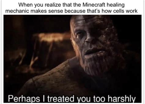 Minecraft Thanos Meme Meme By Adsateblue Memedroid