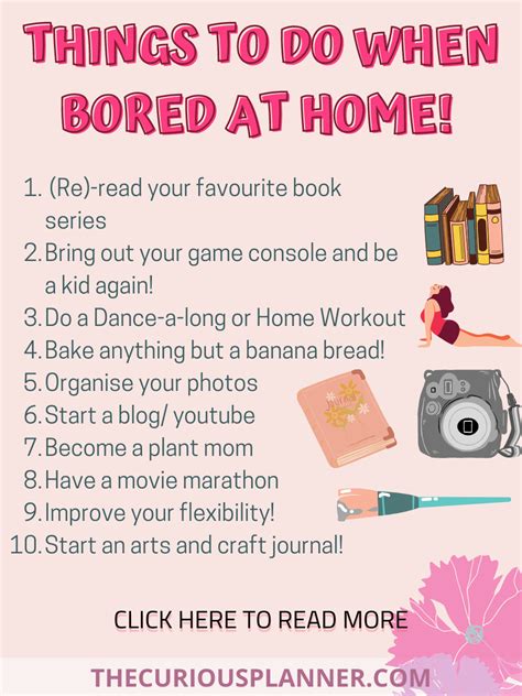top things to do when you re bored in the house the curious planner