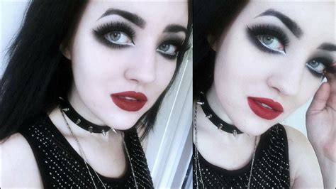Really Classy Modern Goth Make Up Tutorial Elf Makeup Eye Makeup