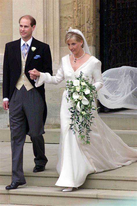Sophie, 53, sported a pink dress in. Royal Wedding Dresses - Royal.uk