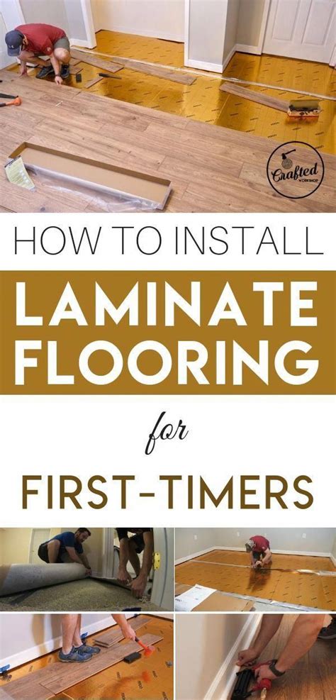 How To Install And Lay Wood Laminate Flooring For Beginners Diy Ideas