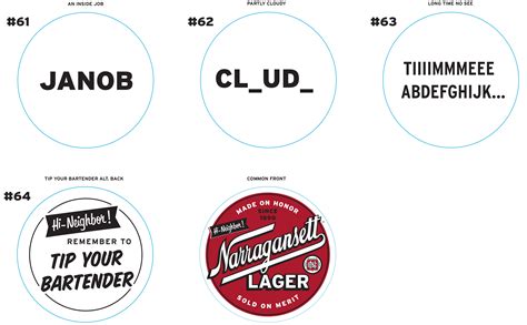2019 Rebus Puzzle Answers Narragansett Beer