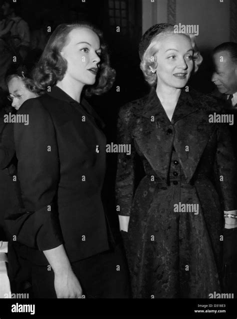 Maria Riva Marlene Dietrich Stock Photo Alamy