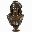 Jean-Baptiste Clesinger (French, 1814-83) Bronze Sculpture Charlotte Corday