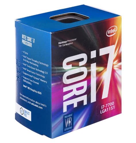 Cpu Intel Core I7 770036ghz Kabylake