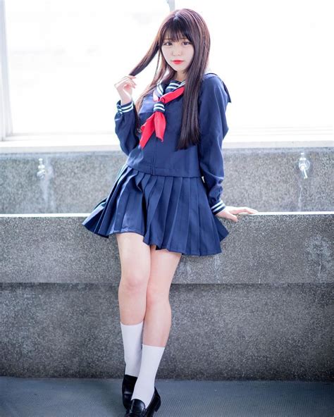 Japanese School Girl Cosplay Jk制服 かわいい学校の制服、セクシーなアジアの女の子、女子高生スタイル