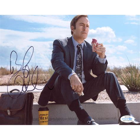 Bob Odenkirk Signed Better Call Saul 8x10 Photo Autographcoa Coa