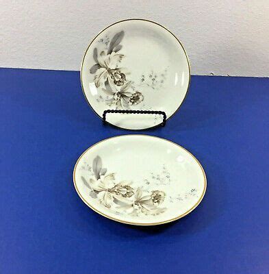 Noritake bleufleur salt pepper shaker set versatone vintage discontinued china. Noritake China Japan 6.2 5Inch Bred Plate Floral Orchid ...