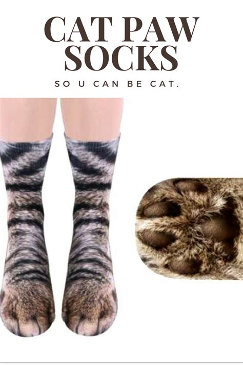 Throw your old socks away.this is the super cute cat claw socks that young fashion women are wearing now. Pawtastic Socks | Paws socks, Socks, Novelty socks