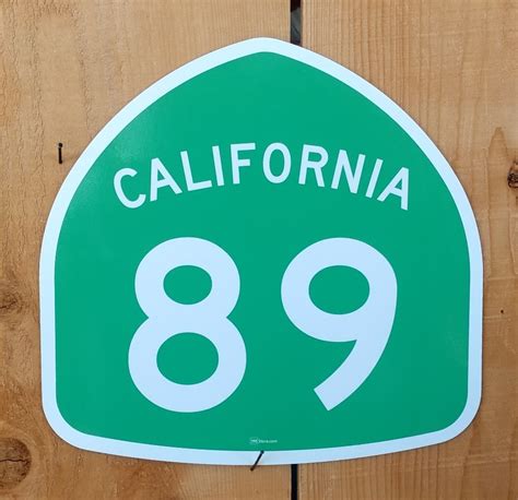 California Highway 89 Sign 395 Store
