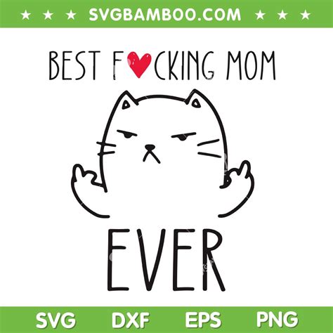 Best Cat Mom Ever Svg Png