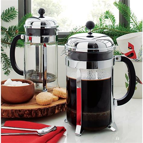Allow to stand for 30 seconds so it cools slightly to 205°f. Bodum Chambord 34 Oz French Press | Crate and Barrel