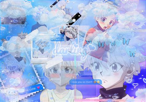 Blue Aesthetic Anime Wallpaper Killua Anime Wallpaper Hd