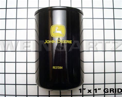 John Deere Parts Filter Re27284