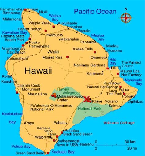 Hawaii Map And Hawaii Satellite Images