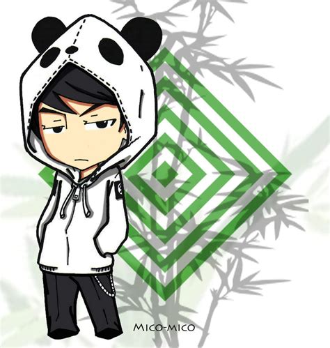 Panda Chibi Boy Amazing Wallpapers