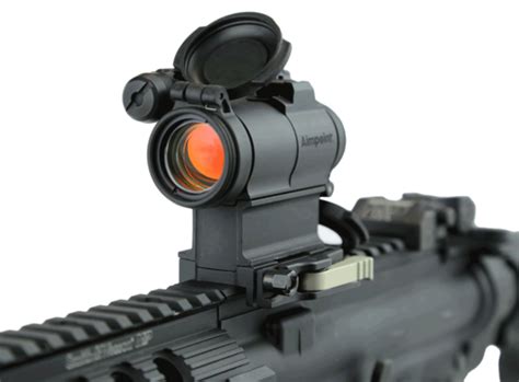 Compm5 2 Moa Red Dot Reflex Sight With 39 Mm Spacer And Lrp Mount