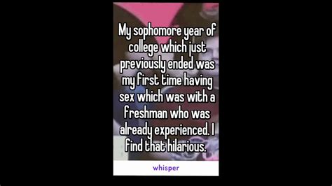 20 Whisper Confessions College Sex Stories Youtube