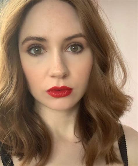 Karen Gillan On Instagram “remembering Red Lip Day 💋” Karen Gillan