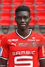 Rennes' Senegalese forward Ismaila Sarr poses during the official ...