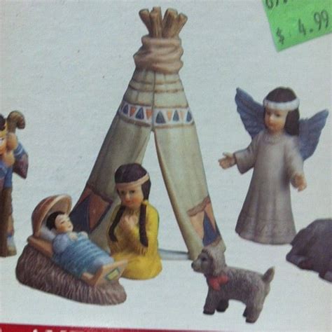 Native American Nativity Set Belenes Pesebre Adornos Navideños