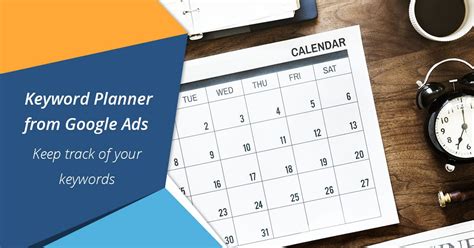 Keyword planner will give you suggested bid estimates for each keyword, so you can determine your advertising budget. Keyword Planner from Google Ads - Keep track of your ...