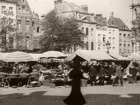 Vintage Historic B W Photos Of Brussels In Monovisions Black