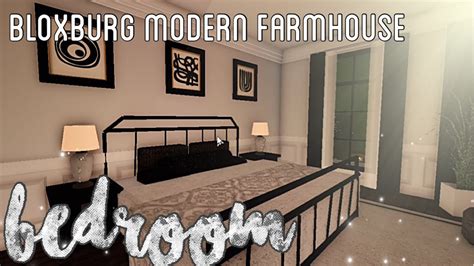Farmhouse Bedroom Bloxburg