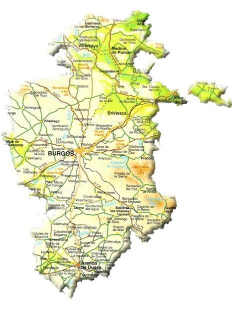 Burgos España Mapa