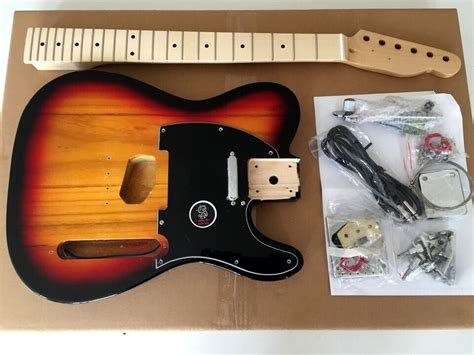 Diy Telecaster 3 Tone Burst Guitar Kit In Goring By Sea West Sussex