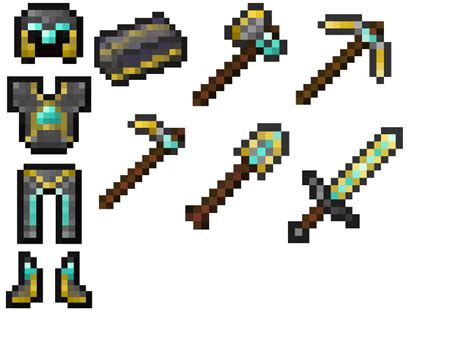Thought you need never take a break from mining diamond? Wanted to do my take on Netherite armour/tools : Minecraft