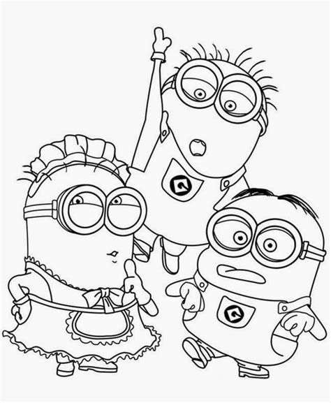 Desenhos Dos Minions Para Colorir Meu Malvado Favorito Desenhos