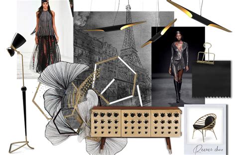 Paris Fashion Week Inspired Moodboard By Delightfull Eclectic