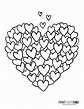 100+ printable heart coloring pages: A huge collection of hearts for ...