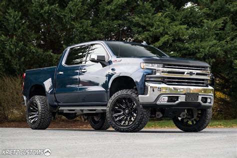 Lifted 2019 Chevy Silverado 1500 With 22×12 Fuel Blitz And 6 Inch Rough