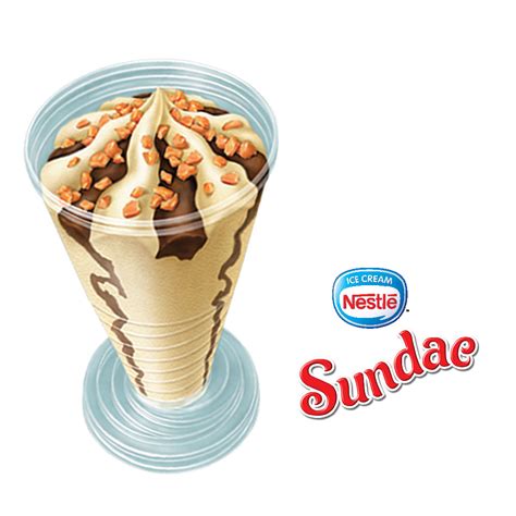 Ice cream sundae in a cup. NESTLE Sundae Cup, 145ml (Pack of 20) - sumhupdistributors
