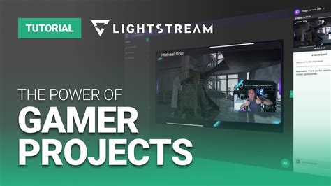 How To Start Streaming On Twitch With Gamer Projects In Lightstream