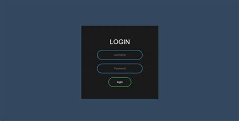 Animated Login Form Using Html And Css Coding With Nick