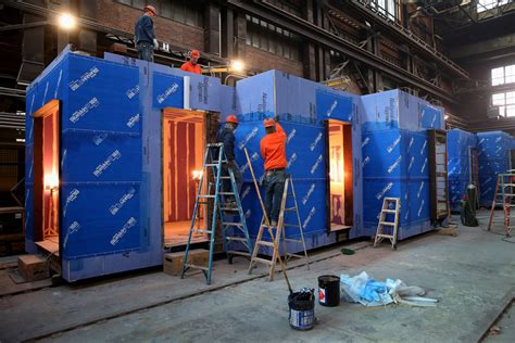 New Yorks First Micro Apartments Prefabricated In Brooklyn The New