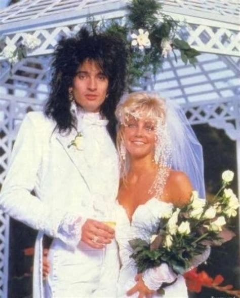 Tommy Heather In 2020 Celebrity Wedding Photos The Wedding Singer